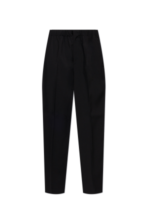 Saint Laurent Trousers with satin side stripes | Men's